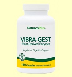 Vibra-Gest Ajuda Digestiva - Natures Plus - 180 càpsules