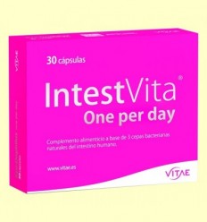 IntestVita One per Day - Trànsit Intestinal - Vitae - 30 comprimits