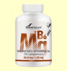 Magnesi i Vitamina B6 - Soria Natural - 120 comprimits
