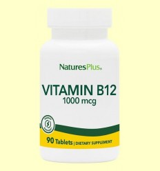 Vitamina B12 1000 mcg - Natures Plus - 90 comprimits