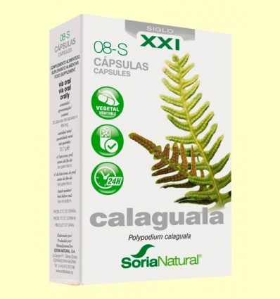 Calaguala 08 S XXI - Soria Natural - 30 càpsules