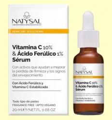 Vitamina C 10% i Àcid Ferúlic 1% Sèrum - Natysal - 20 ml