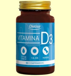 Vitamina D3 - Dielisa - 60 comprimits