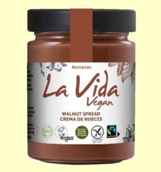 Crema de Xocolata amb Nous Bio - La Vida Vegan - 270 grams