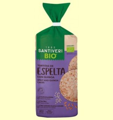 Coquetes amb Espelta i Quinoa Bio - Santiveri - 15 tortitas