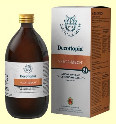 Vigor Mech Decottopia - Tònic i Energètic - Gianluca Mech - 500 ml