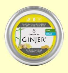 Pastilles Ginjer Gingebre i Llimona Bio - Lemon Pharma - 40 grams