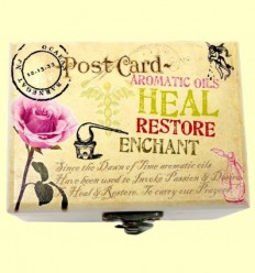 Caixa d'Aromateràpia Heal Restore Enchant - La Bona Salut - Per a 6 pots