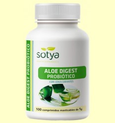 Aloe Vera Digest Probiòtic - Sotya - 100 comprimits masticables