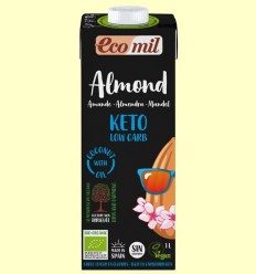 Beguda d'Ametlles Nature Keto Bio - EcoMil - 1 litre