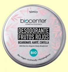 Desodorant Sòlid Natural Fruits Vermells - Biocenter - 50 ml
