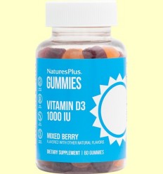 Gummies Vitamina D3 - Natures Plus - 60 gummies