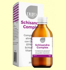 Schisandra Complex amb Omega 3 i Vitamina D3 - Puro Omega - 200 ml