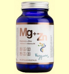 Complex de Magnesi + Zinc + Vitamina B6 + Vitamina C - Veggunn - 90 càpsules