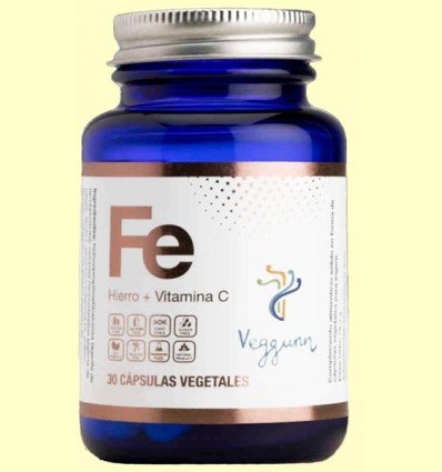 Ferro i Vitamina C - Veggunn - 30 càpsules