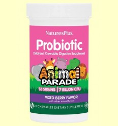 Animal Parade Probiotic - Natures Plus - 30 comprimits