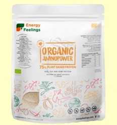 Organic Aminopower 75% Vainilla Eco - Energy Feelings - 500 grams