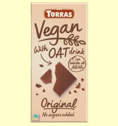 Xocolata Vegana amb Beguda de Civada - Torras - 100 grams