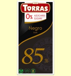 Xocolata Negra 85% Cacau - Torras - 75 grams