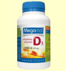 Megamol Vitamina D3 - Tegor - 100 càpsules