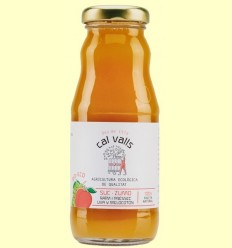 Suc de préssec i raïm Eco - Cal Valls - 200 ml