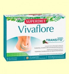 Vivaflore Trànsit - Transit intestinal - Super Diet - 45 comprimits
