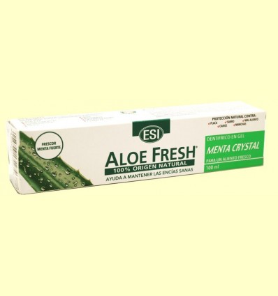 Dentifrici Gel Aloe Fresh Menta Crystal - Laboratorios ESI - 100 ml