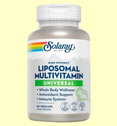 Liposomal Multivitamin Universal - Solaray - 60 càpsules