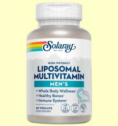 Liposomal Multivitamin Men's - Solaray - 60 càpsules