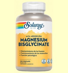 Magnesium Bisglycinate - Solaray - 120 càpsules