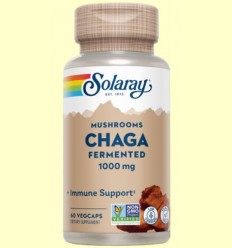 Chaga Fermentat - Solaray - 60 càpsules