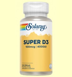Super D3 4000 UI - Solaray - 100 perles