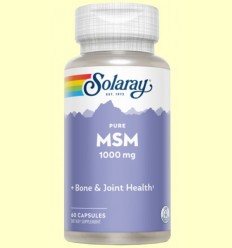 MSM Pure - Solaray - 60 càpsules
