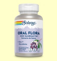 Sambuactin Oral Flora - Solaray - 30 comprimits