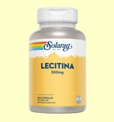 Lecitina 500 mg - Solaray - 100 càpsules