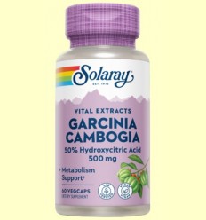 Garcinia Cambogia 500 mg - Solaray - 60 càpsules