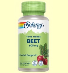 Remolatxa - Beet Root - Solaray - 100 càpsules vegetals