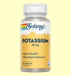 Potassium Citrate 99 mg - Citrat de Potassi - Solaray - 60 càpsules