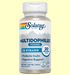 Multidophilus 12 Ceps 20 bilions - Solaray - 50 càpsules