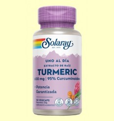Turmeric - Cúrcuma - Solaray - 30 càpsules