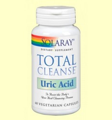 Total Cleanse Àcid Úric - Solaray - 60 càpsules