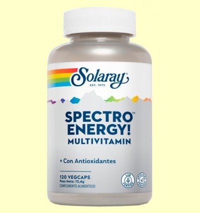 Multivitamines Spectro Energy - Solaray - 120 càpsules