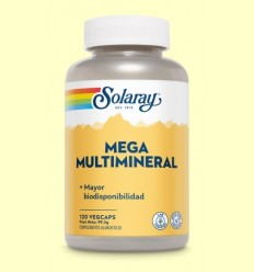 Mega Multi Mineral - Solaray - 120 càpsules