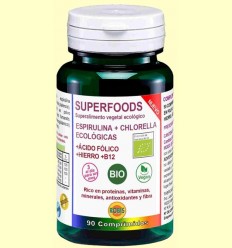 Espirulina + Chlorella Bio - Robis Laboratorios - 90 comprimits