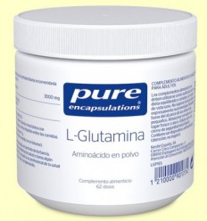 L-Glutamina pols - Pure Encapsulations - 62 dosis
