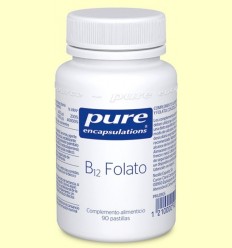 B12 Folat - Pure Encapsulations - 90 pastilles