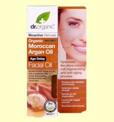 Oli Facial d'Oli d'Argan Marroquí Bio - Dr.Organic - 30 ml