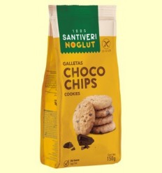 Noglut Galetes Choco Chips - Santiveri - 150 grams