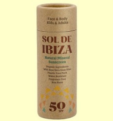 Protecció Solar Natural Mineral Stick SPF50 - Sol de Ibiza - 45 grams