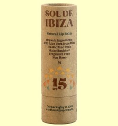 Bàlsam labial sense plàstic SPF15 - Sol de Ibiza - 5 grams